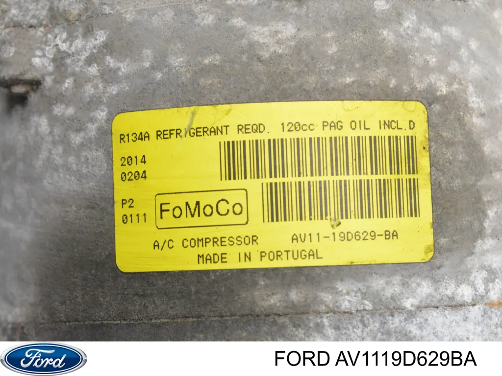 Sprężarka klimatyzacji Ford AV1119D629BA cena, od 156,64 USD