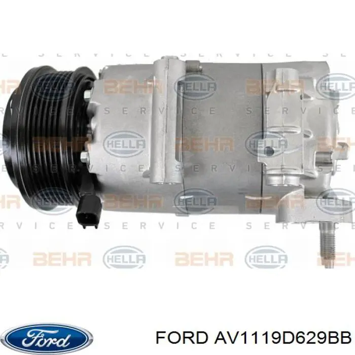 Sprężarka klimatyzacji Ford AV1119D629BB