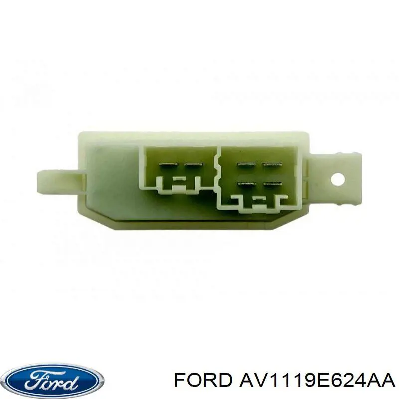 Rezystor wentylatora nagrzewnicy (ogrzewacza kabiny) Ford AV1119E624AA cena, od 73,21 USD