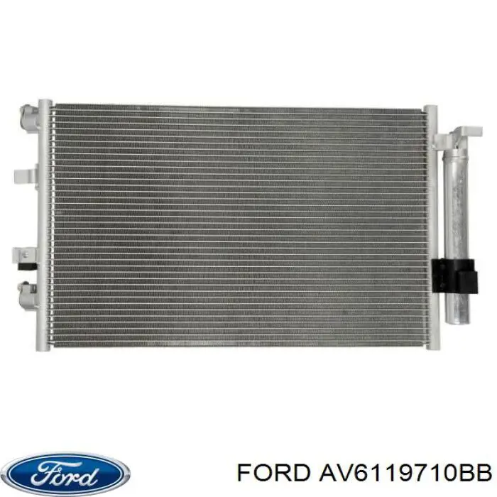Chłodnica klimatyzacji Ford AV6119710BB cena, od 107,85 USD