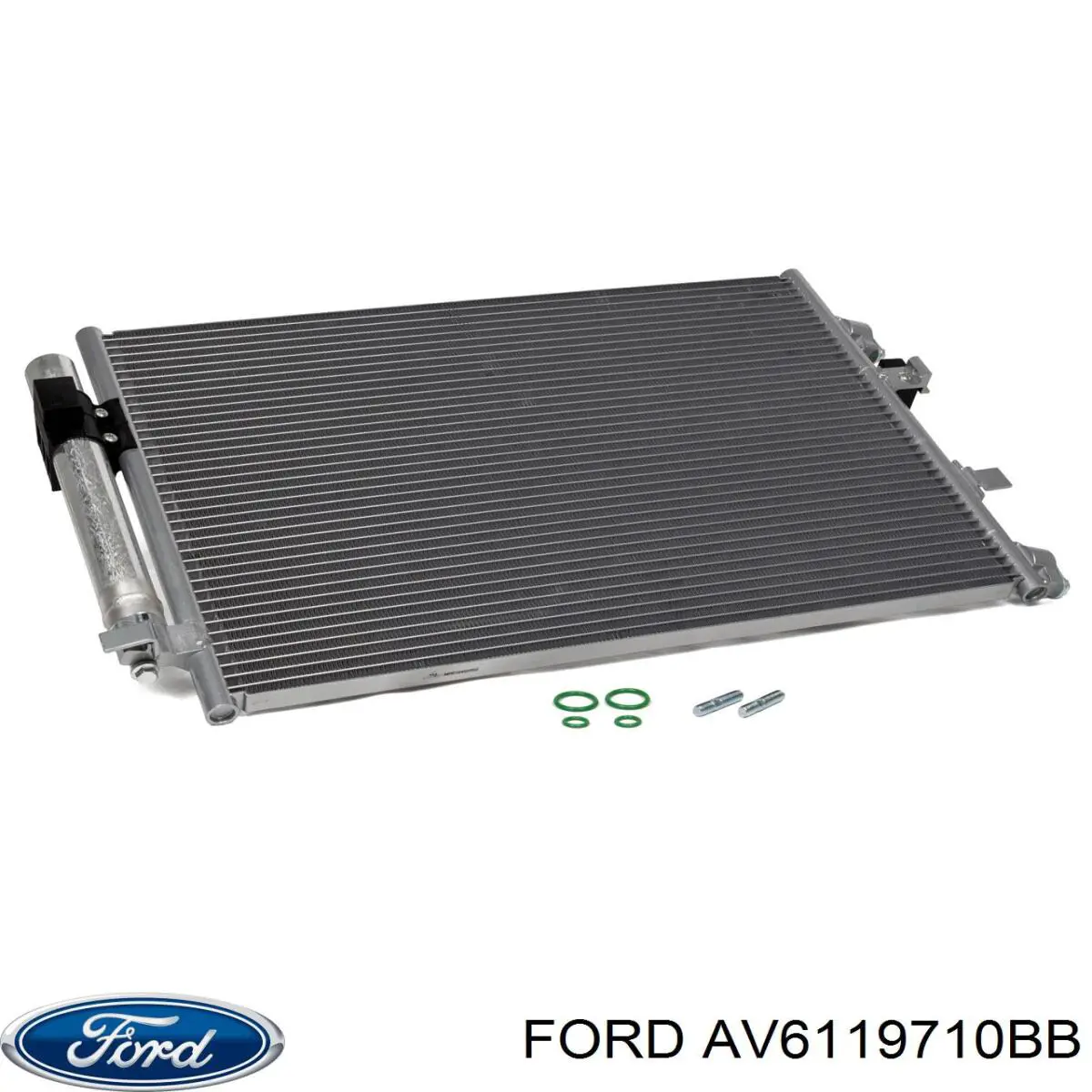 Do koszyka AV6119710BB Ford Chłodnica klimatyzacji