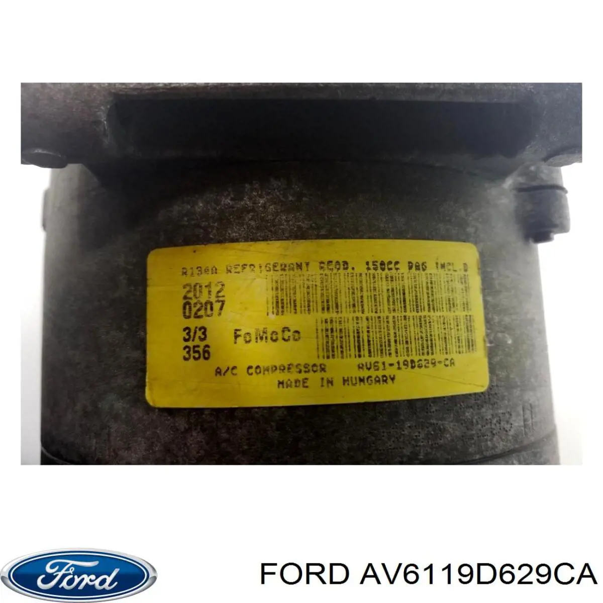 Sprężarka klimatyzacji Ford AV6119D629CA cena, od 237,60 USD