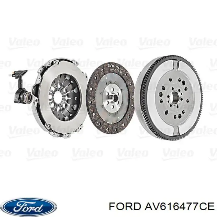 Do koszyka AV616477CE Ford Koło zamachowe silnika