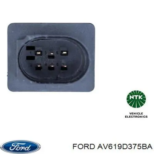 AV619D375BA Ford Sonda lambda, czujnik tlenu