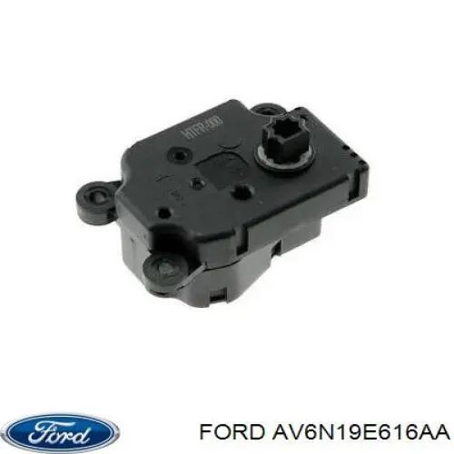 AV6N19E616AA Ford Silniczek klapy nagrzewnicy