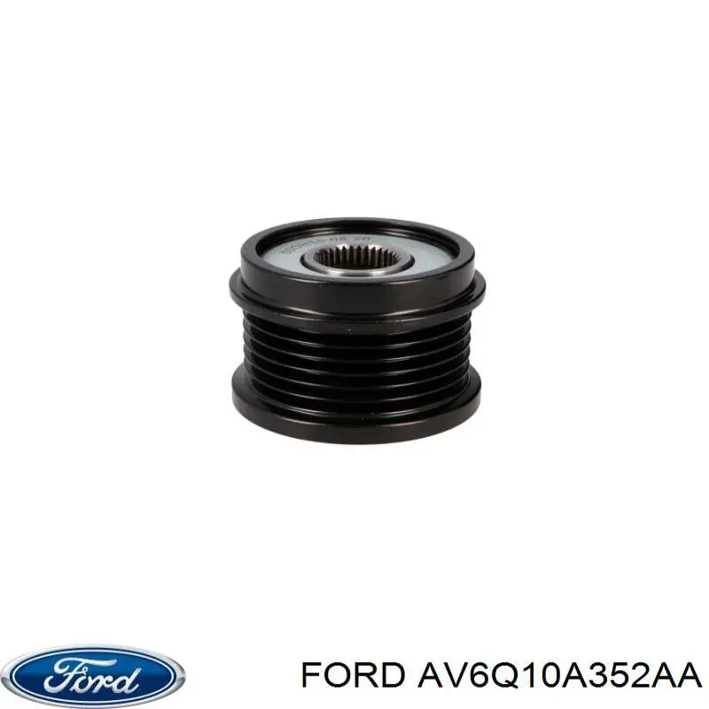 Koło pasowe alternatora AV6Q10A352AA Ford