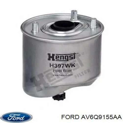 Do koszyka AV6Q9155AA Ford Filtr paliwa