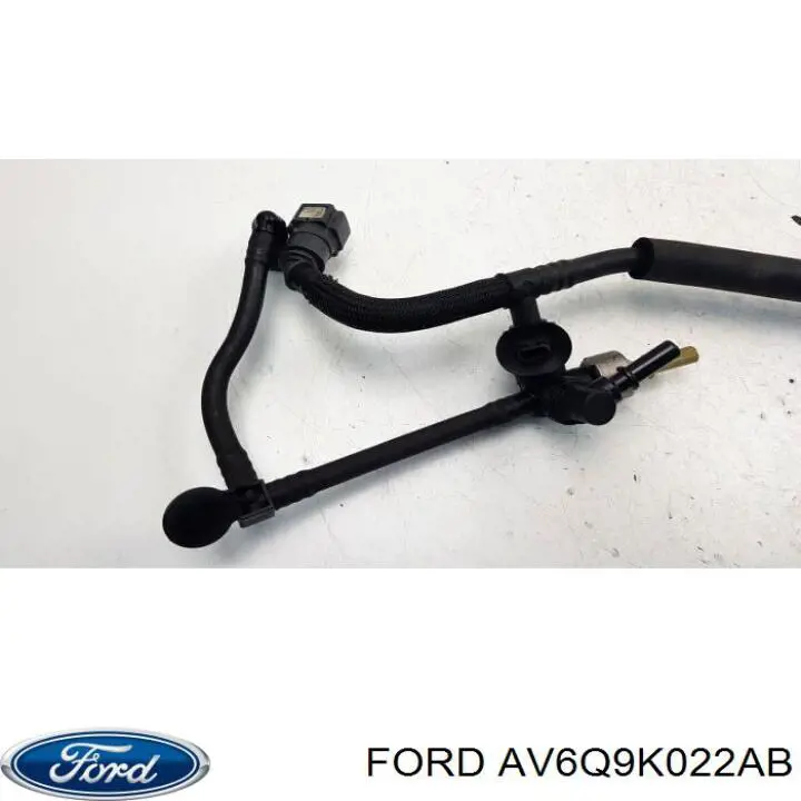 AV6Q9K022AB Ford Rurka paliwa, zwrotna od wtryskiwaczy