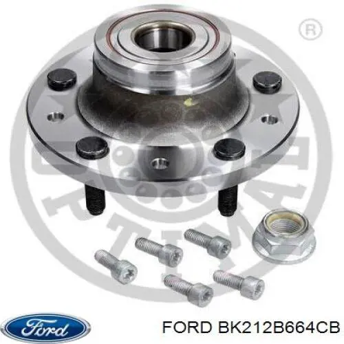 Piasta tylna Ford BK212B664CB cena, od 89,06 USD
