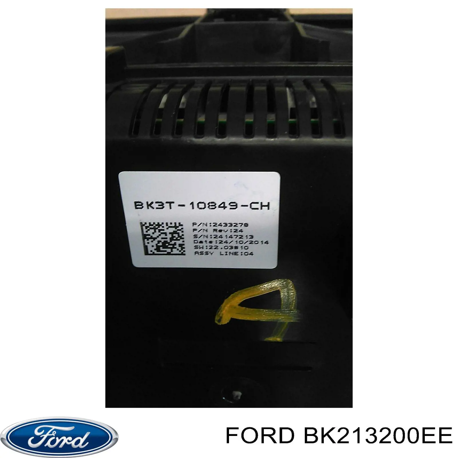 Do koszyka 2388930 Ford Listwa kierownicza (maglownica)