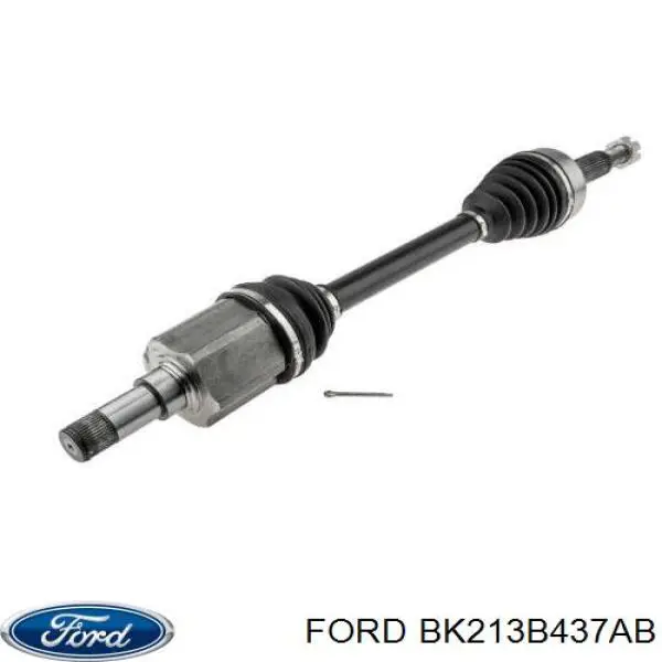 BK213B437AB Ford Półoś napędowa przednia lewa