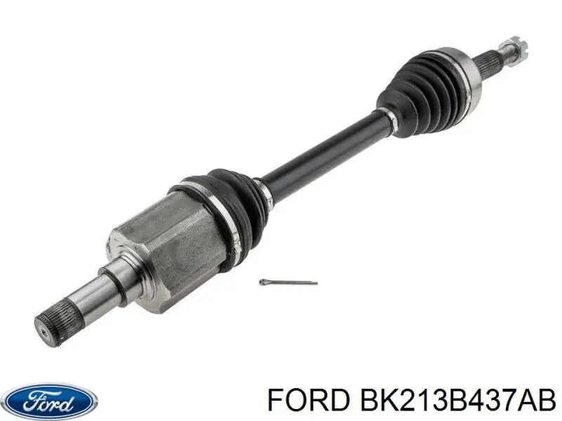 Półoś napędowa przednia lewa Ford BK213B437AB cena, od 129,10 USD