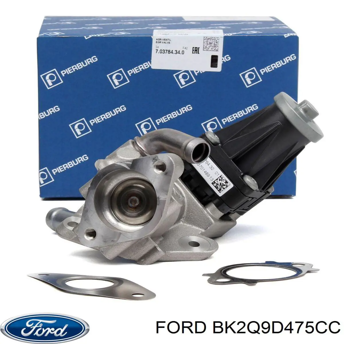 BK2Q9D475CC Ford Zawór recyrkulacji spalin EGR