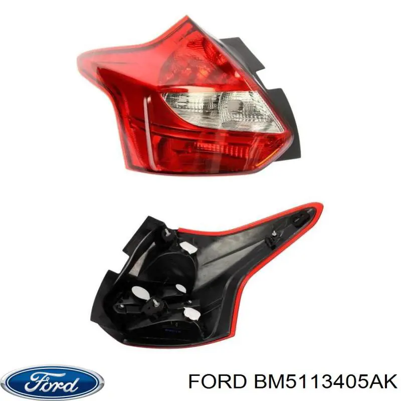 Lampa zespolona tylna lewa Ford BM5113405AK cena, od 125,17 USD