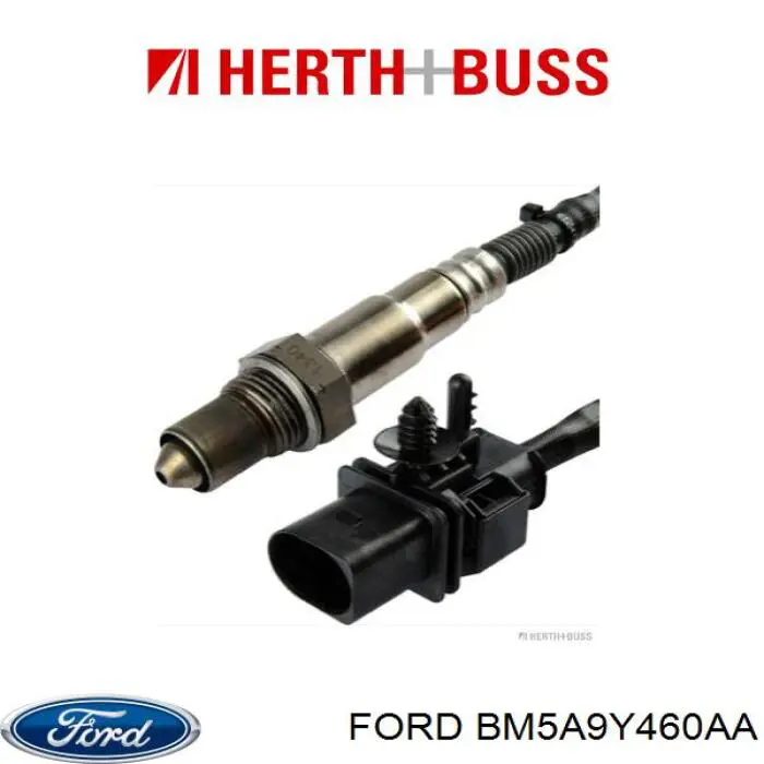 Do koszyka BM5A9Y460AA Ford Sonda lambda, czujnik tlenu