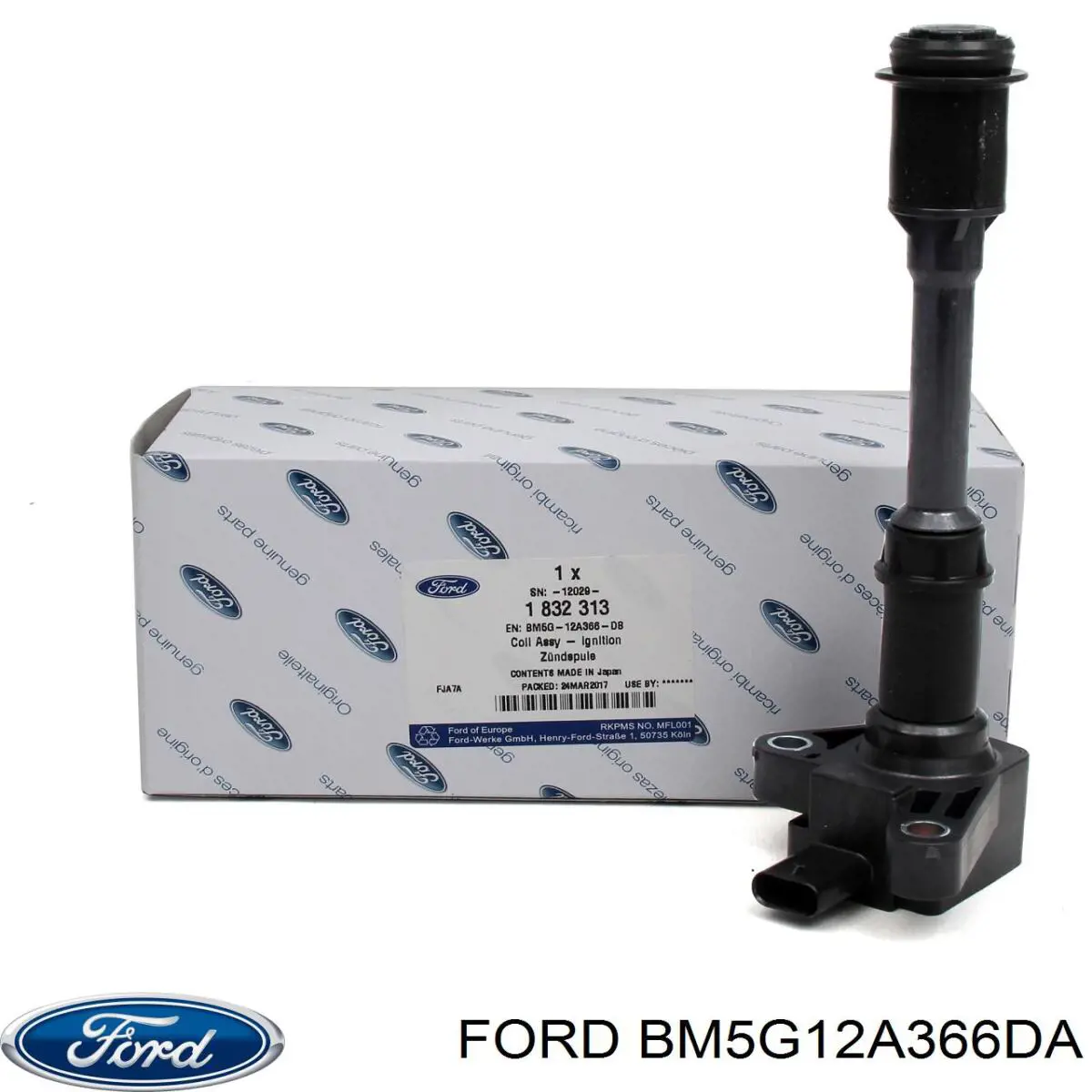 Cewka zapłonowa Ford BM5G12A366DA cena, od 35,28 USD