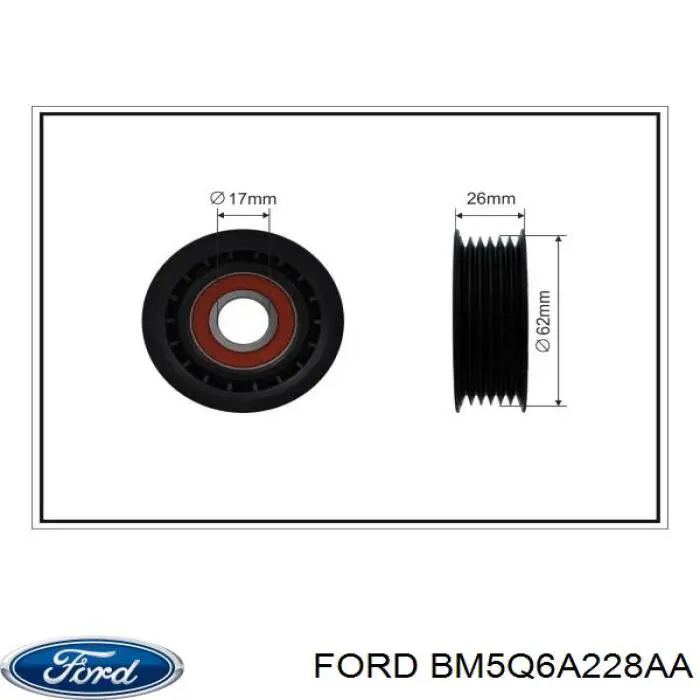 Napinacz paska napędowego 331316171342 Magneti Marelli