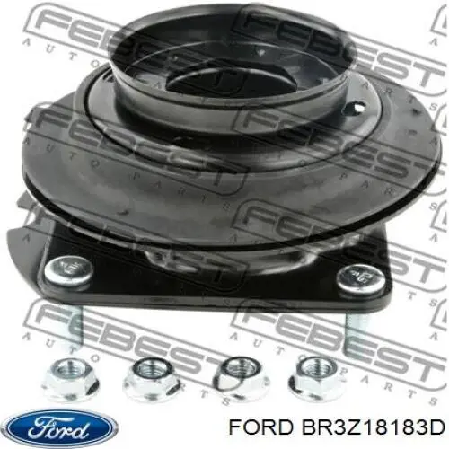 BR3Z18183D Ford Poduszka amortyzatora przedniego