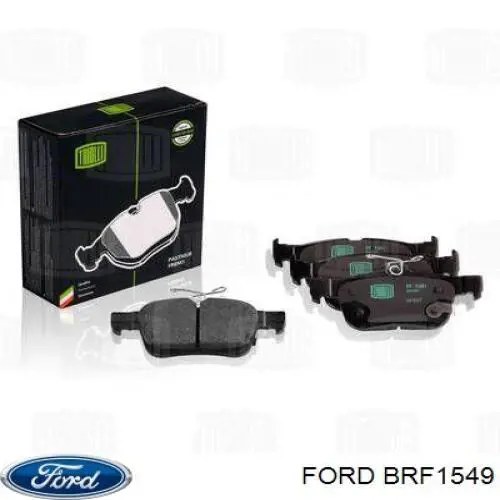 BRF1549 Ford Okładziny (klocki) do hamulców tarczowych tylne