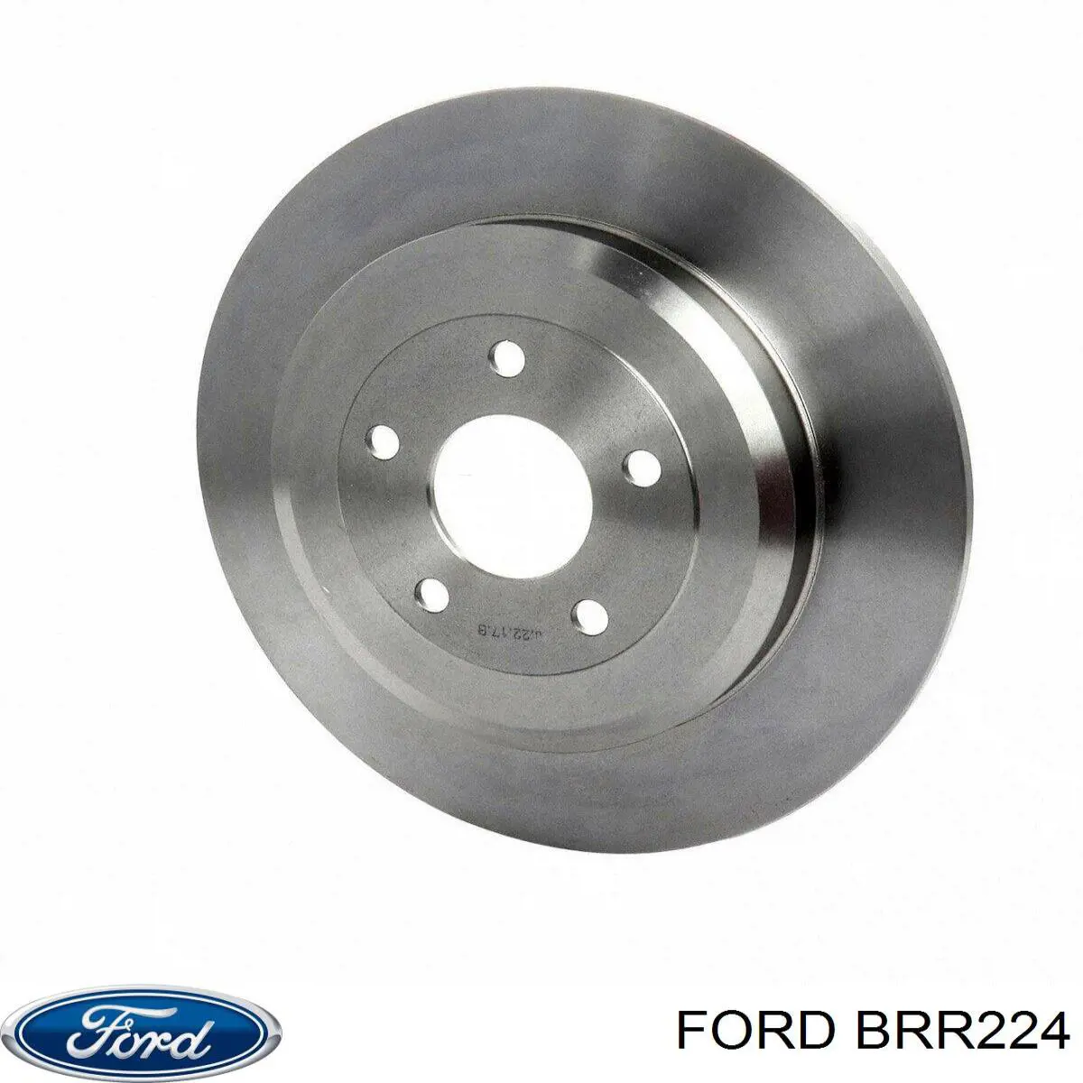 BRR224 Ford tarcza hamulcowa tylna