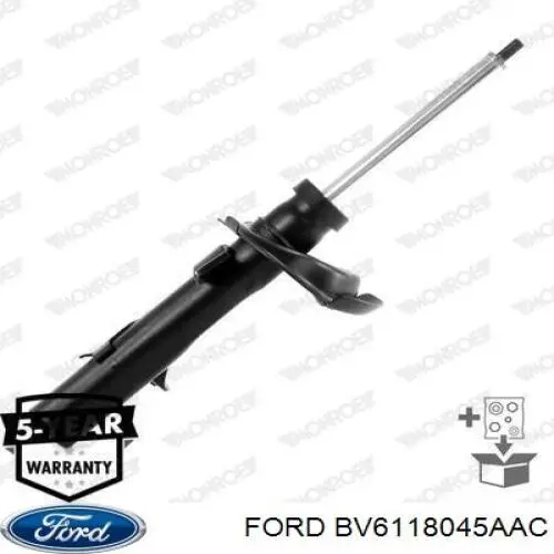 BV6118045AAC Ford Amortyzator przedni prawy