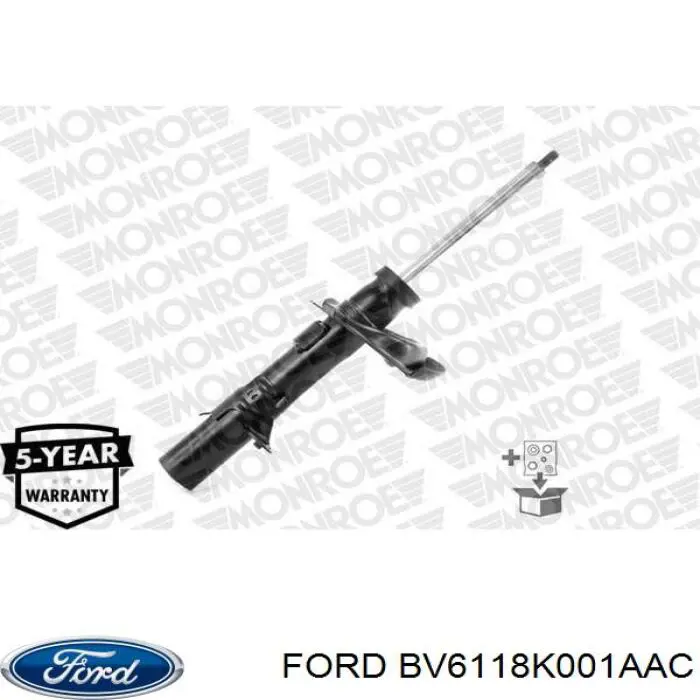 BV6118K001AAC Ford Amortyzator przedni lewy