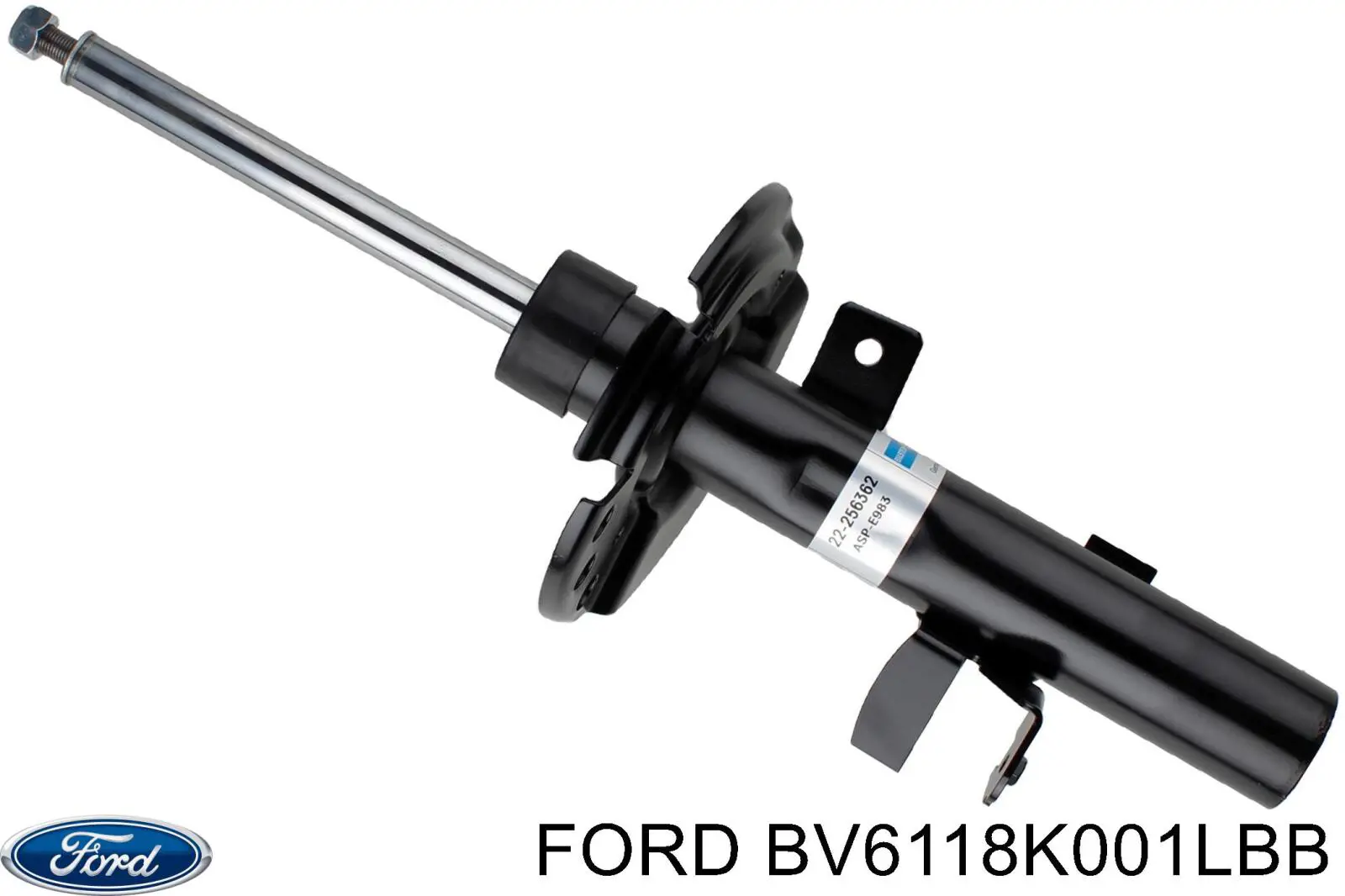 BV6118K001LBB Ford Amortyzator przedni lewy