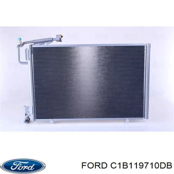 Do koszyka C1B119710DB Ford Chłodnica klimatyzacji
