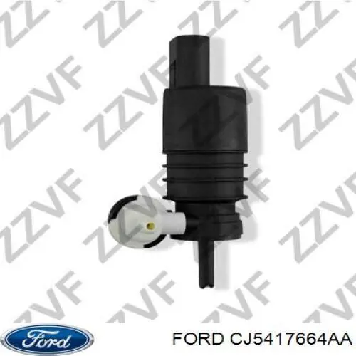 Pompka spryskiwacza szyby przedniej/tylnej Ford CJ5417664AA cena, od 12,31 USD