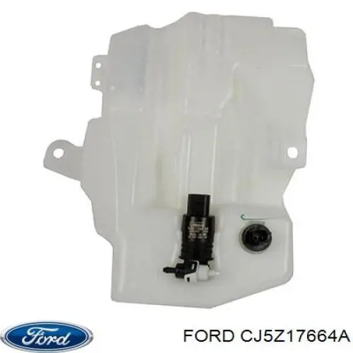 CJ5Z17664A Ford Pompka spryskiwacza szyby przedniej/tylnej