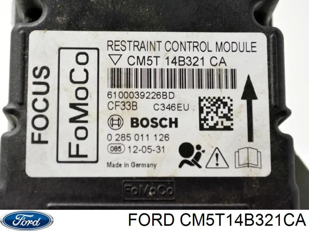 CM5T14B321CA Ford Sterownik poduszki bezpieczeństwa