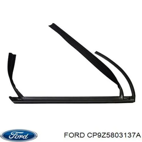 Listwa ochronna szyby przedniej lewa Ford CP9Z5803137A cena, od 63,02 USD