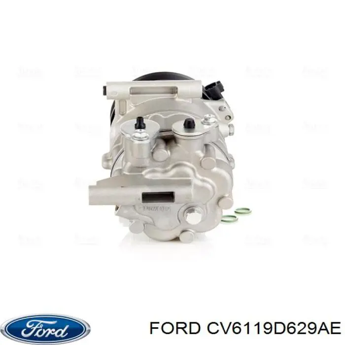 CV6119D629AE Ford Sprężarka klimatyzacji