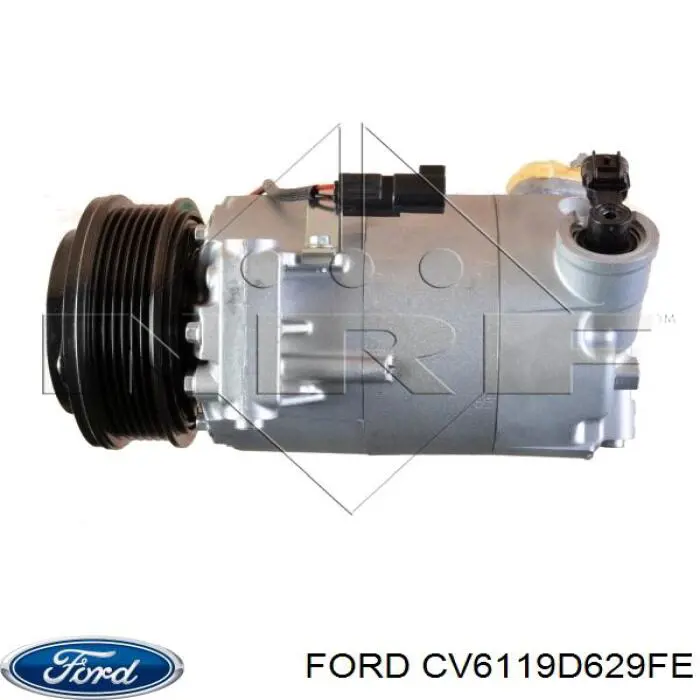 Sprężarka klimatyzacji Ford CV6119D629FE cena, od 169,42 USD