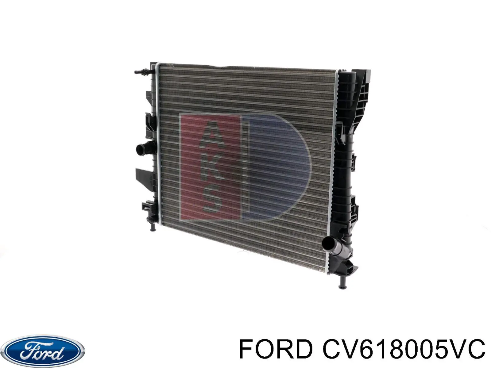 CV618005VC Ford Chłodnica silnika