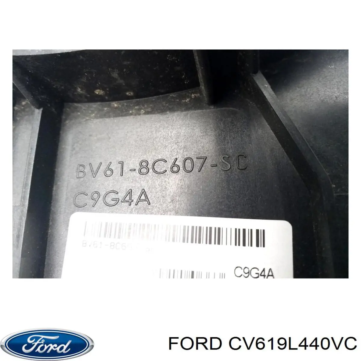 Do koszyka CV619L440VC Ford Chłodnica intercoolera