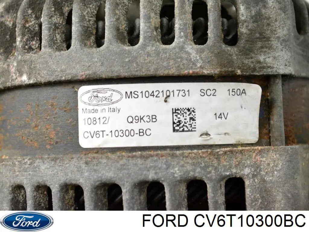 CV6T10300BC Ford alternator