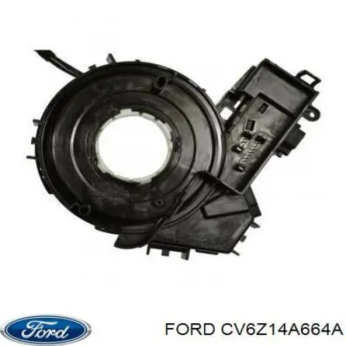 CV6Z14A664A Ford Pierścień kontaktowy AIRBAG, taśma kierownicy