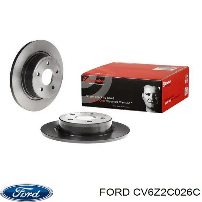 Tarcza hamulcowa tylna Ford CV6Z2C026C cena, od 29,28 USD