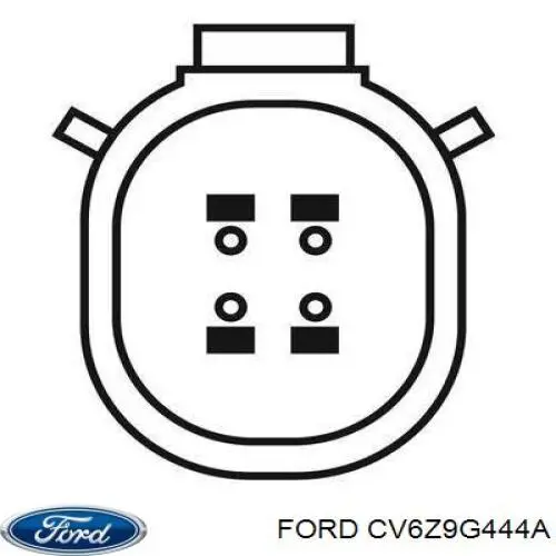 CV6Z9G444A Ford Sonda lambda czujnik tlenu po katalizatorze