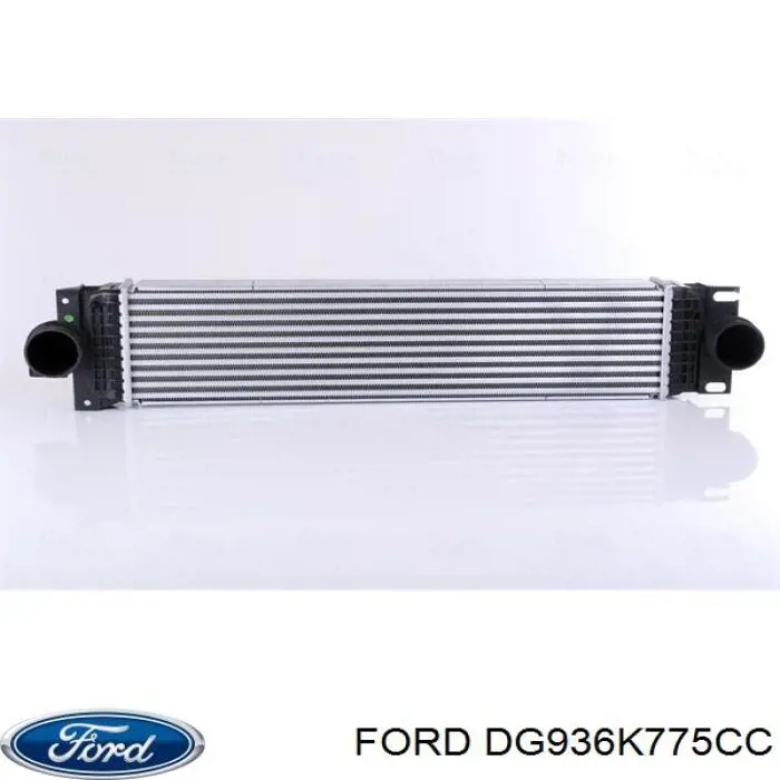 Chłodnica intercoolera Ford DG936K775CC cena, od 184,21 USD