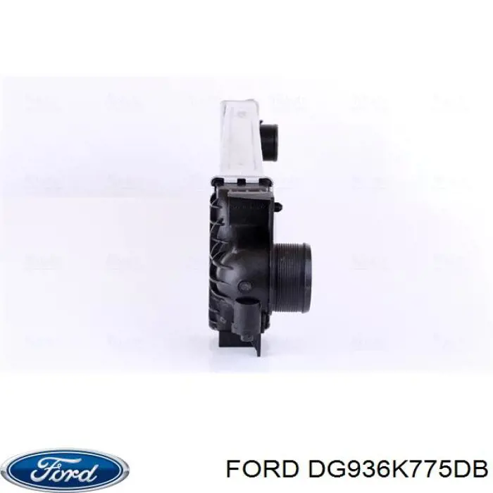 Do koszyka DG936K775DB Ford Chłodnica intercoolera