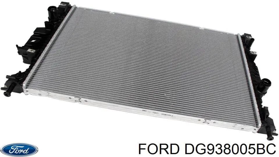 Chłodnica silnika Ford DG938005BC cena, od 128,36 USD