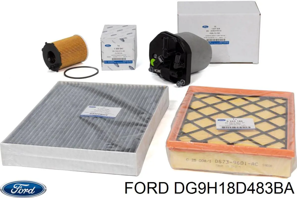 Filtr kabiny Ford DG9H18D483BA cena, od 14,70 USD