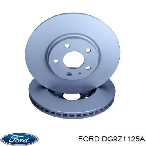 Tarcza hamulcowa przednia Ford DG9Z1125A cena, od 65,27 USD