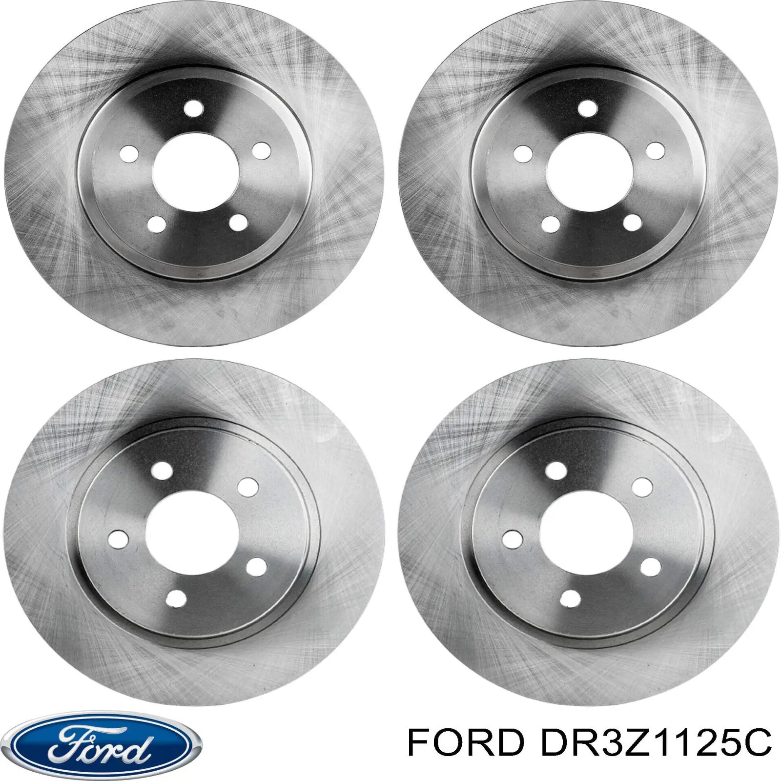 Tarcza hamulcowa przednia Ford DR3Z1125C cena, od 73,66 USD