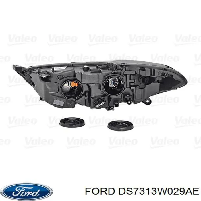 DS7313W029AE Ford Reflektor prawy