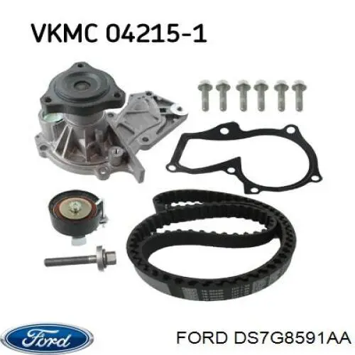 DS7G8591AA Ford Pompa chłodząca wodna
