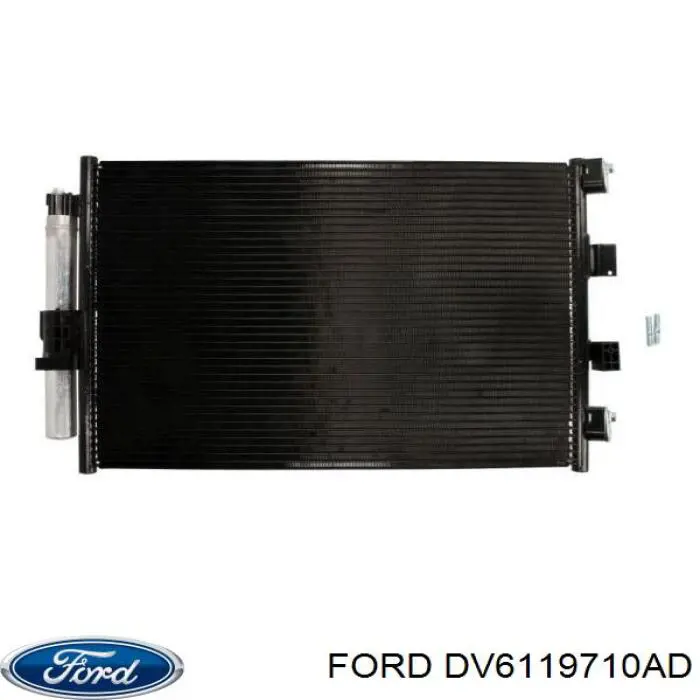 Do koszyka DV6119710AD Ford Chłodnica klimatyzacji