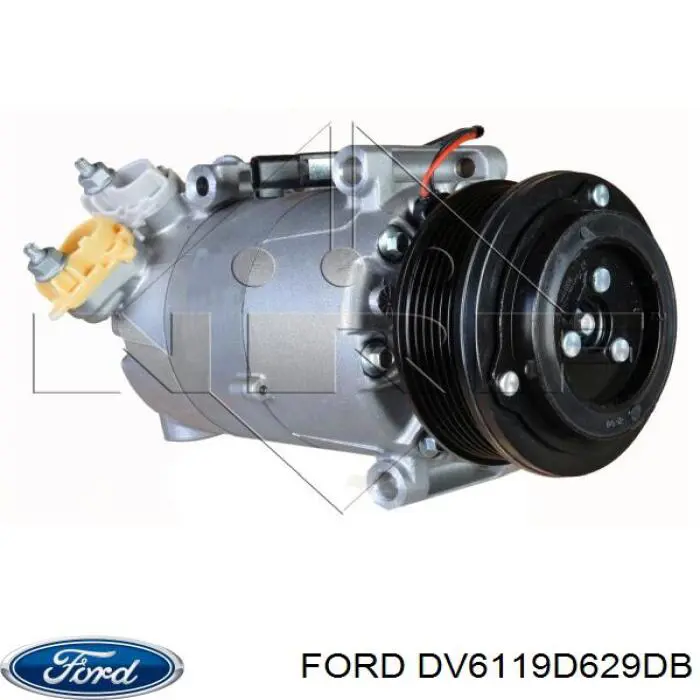 DV6119D629DB Ford Sprężarka klimatyzacji